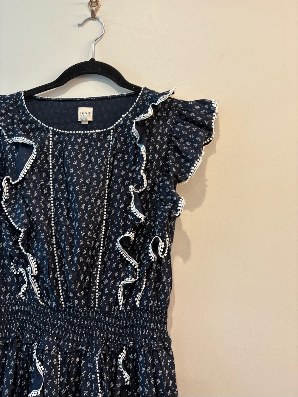 Rebecca Taylor La Vie Ruffle-Trim Mini Dress - Picture 5 of 8